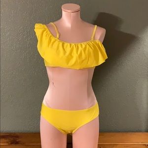 Yellow bikini